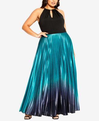 City Chic Trendy Plus Size Pleated ...